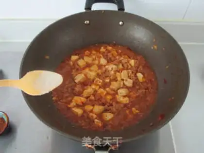 Make Spicy tofu step 11