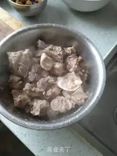 Make ♪ Pants of lamb and spinach noodles ♪ step 0