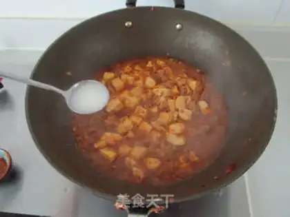 Make Spicy tofu step 12