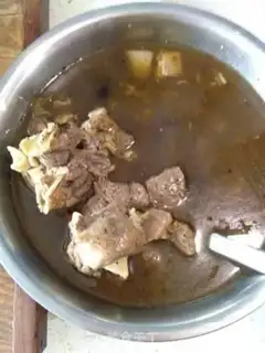 Make ♪ Pants of lamb and spinach noodles ♪ step 7