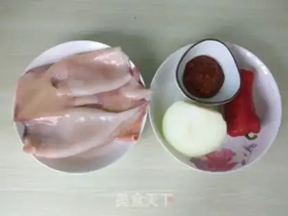 Make Soy squid step 0