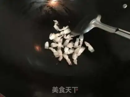 Make Shrimp bean rice step 2