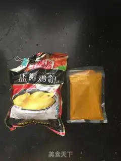 Make High pressure pan salt chicken leg step 1