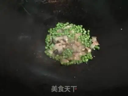 Make Shrimp bean rice step 3