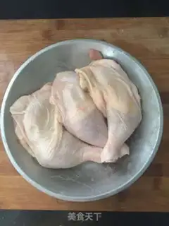 Make High pressure pan salt chicken leg step 2