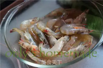 Make Drunk shrimp step 2