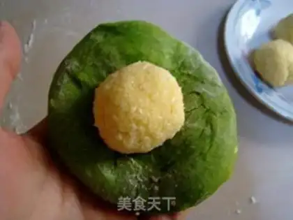Make Green leaf coconut bread step 6