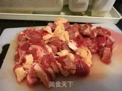 Make Homemade beef step 1