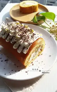 Make ♪ Strange fruit cream roll ♪ step 16