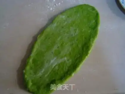 Make Green leaf coconut bread step 8