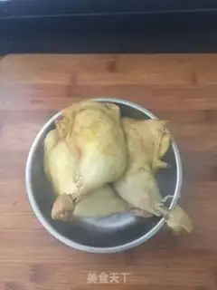 Make High pressure pan salt chicken leg step 9