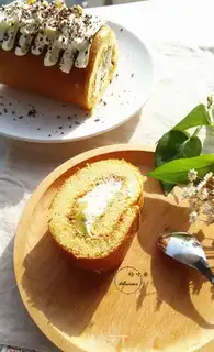Make ♪ Strange fruit cream roll ♪ step 18
