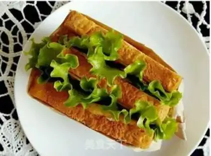 Make Weenie cheese sandwich step 8