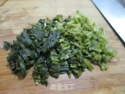 Make The veggies make white mushrooms step 1