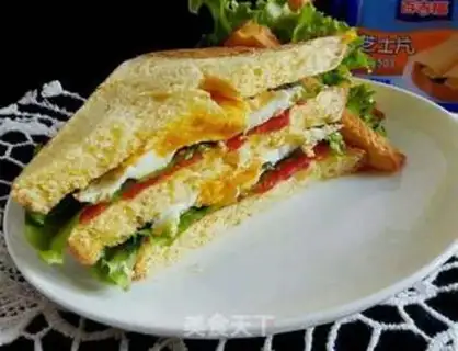 Make Weenie cheese sandwich step 9