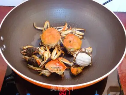 Make Crab fried rice step 3