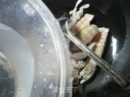 Make The salsa and shrimp step 4