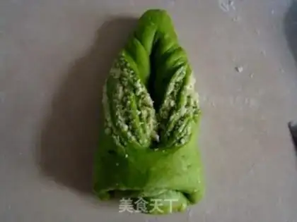 Make Green leaf coconut bread step 13