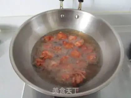Make Hot chicken fin shrimp step 4