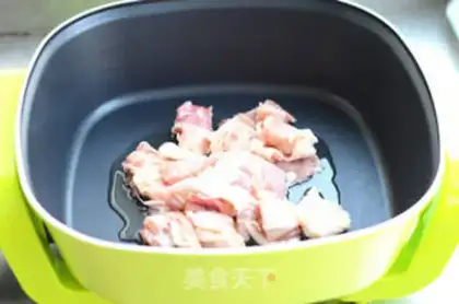 Make Chicken radish step 1
