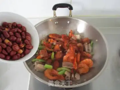 Make Hot chicken fin shrimp step 11
