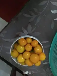 Make Honey juice, orange tea step 1