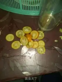 Make Honey juice, orange tea step 2