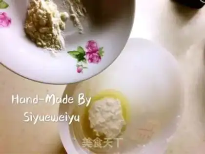 Make Lotus red bean sand step 2