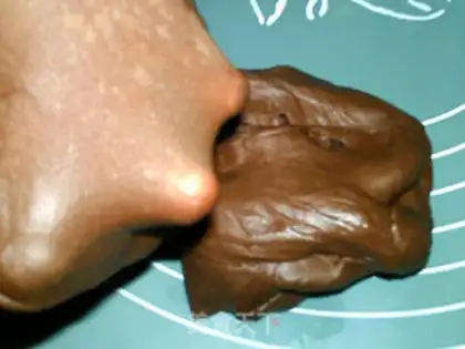 Make Coco cream bread step 2