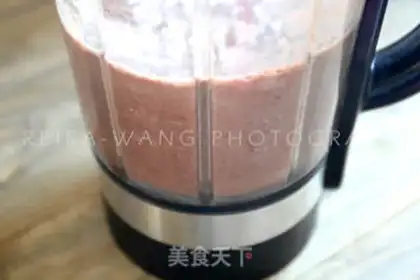 Make Lotus red bean sand step 5