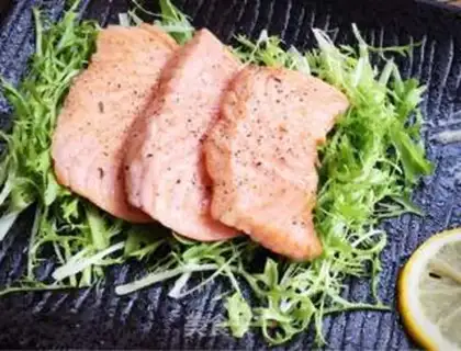 Make Fried salmon step 2