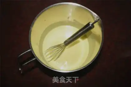 Make The omelet ice cream step 3