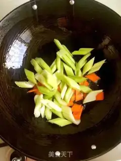 Make The Celery Lily step 1