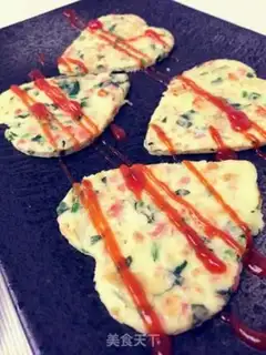 Make Five-coloured omelet step 0