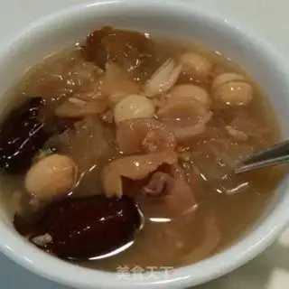 Make The silver spoon of a red date step 3