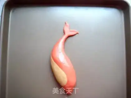 Make The big fish seagulls are creatively burning fruit step 18