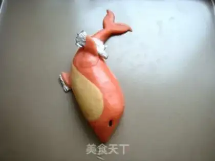 Make The big fish seagulls are creatively burning fruit step 21