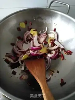 Make Spicy cow leaves step 9