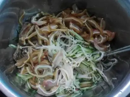 Make Golden mushrooms and pig ears step 4