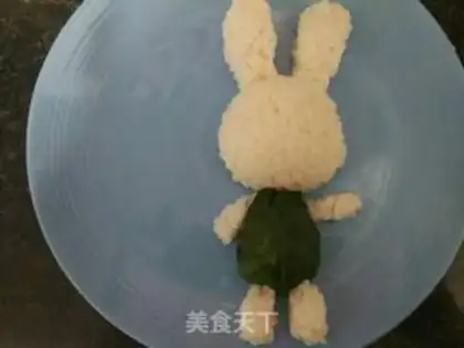 Make Little rabbits. Good boy step 2