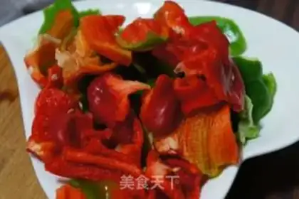 Make The peppers are fried step 3