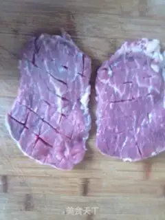 Make Black pepper steak step 2
