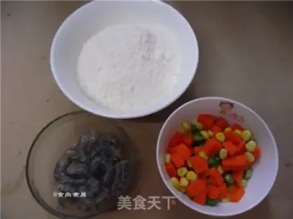 Make Shrimp pancakes step 0