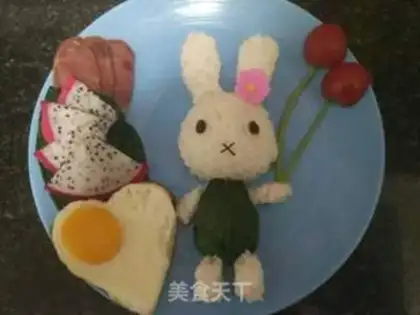 Make Little rabbits. Good boy step 5
