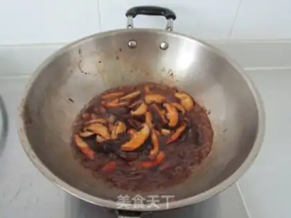 Make Plum mushrooms step 4