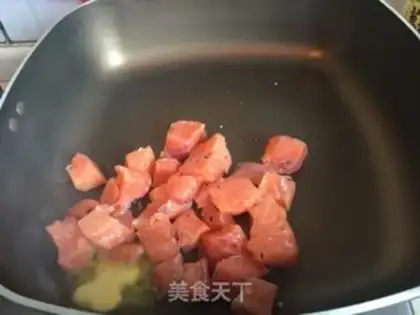 Make Caviar salmon step 2