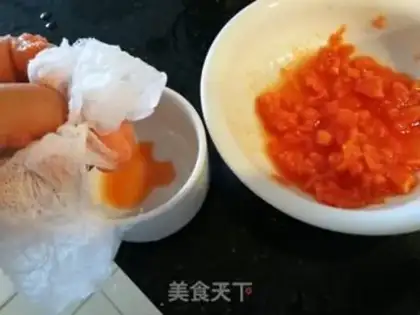 Make The papaya hit the milk step 2