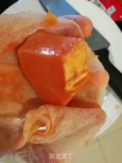 Make The papaya hit the milk step 3