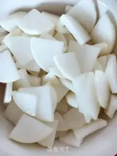 Make Lemonade radish step 1