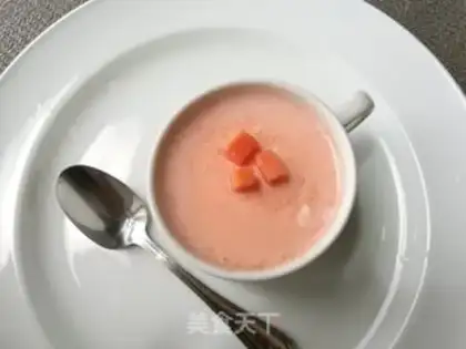 Make The papaya hit the milk step 8